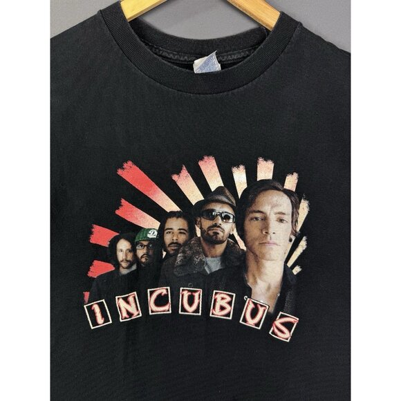 Vintage Y2K Incubus Band Tee Rare Black Shirt Album Tour Concert Medium Promo - Picture 3 of 16